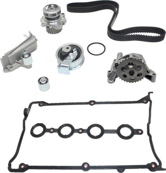 3-Piece Kit Timing Belt Kit, 1.8L, 4Cyl Water Pump Included, Includes (1) Timing Belt Kit, (1) Valve Cover Gasket and (1) Oil Pump