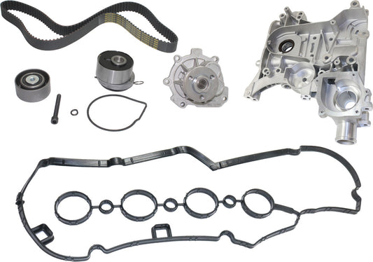 3-Piece Kit Timing Belt Kit, 1.6L, 4Cyl Water Pump Included, Includes (1) Timing Belt Kit, (1) Valve Cover Gasket and (1) Oil Pump