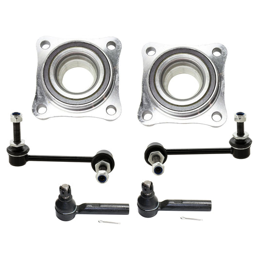 6-Piece Kit Sport Utility Wheel Bearing, 6-Piece Kit, Includes (2) Tie Rod End, (2) Sway Bar Link and (2) Wheel Bearing