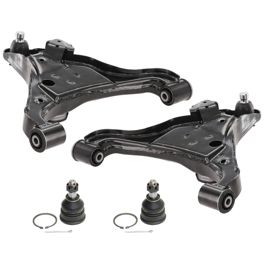 4-Piece Kit Control Arm Includes (2) Ball Joint and (2) Control Arm