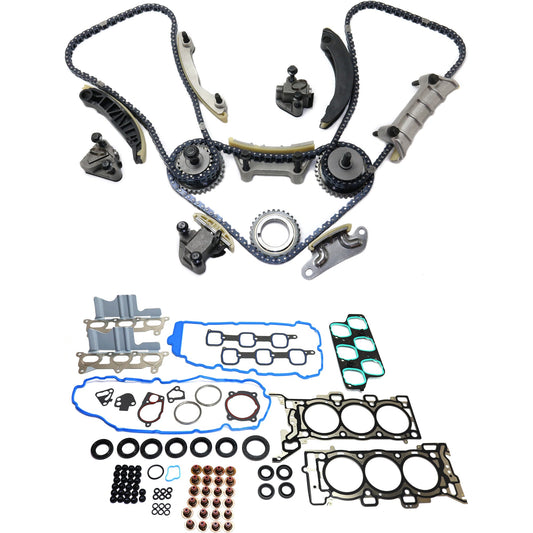 2-Piece Kit Timing Chain Kit, 3.6L, 6Cyl Includes (1) Cylinder Head Gasket, (1) Timing Chain Kit