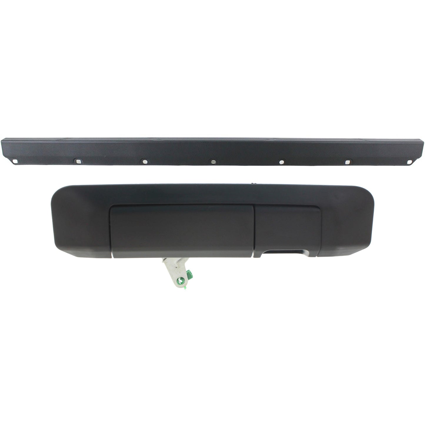 2-Piece Kit Tailgate Molding, Includes (1) Tailgate Handle and (1) Tailgate Molding