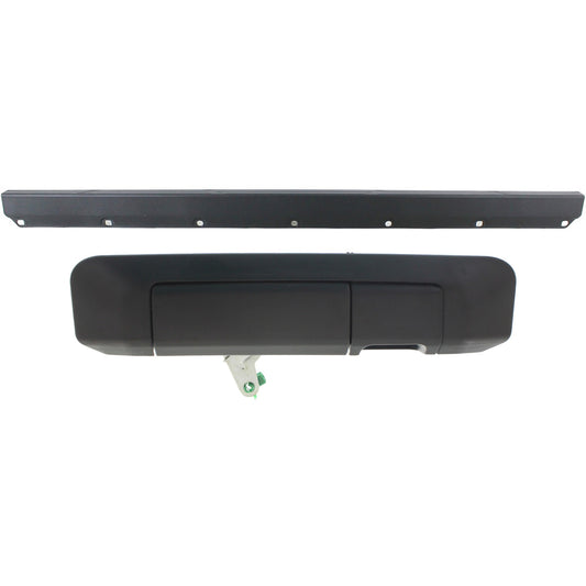 2-Piece Kit Tailgate Molding, Includes (1) Tailgate Handle and (1) Tailgate Molding