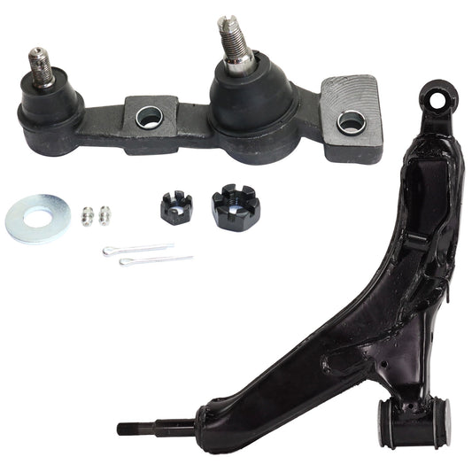 2-Piece Kit Control Arm Includes (1) Ball Joint and (1) Control Arm