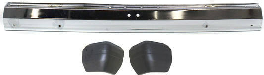 3-Piece Kit, Rear Bumper, Sport Utility, For Models With Bumper Guard Holes, Chrome, Includes (1) Bumper and (2) Bumper End