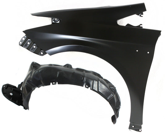 2-Piece Kit, Front, Driver Side Fender, Includes (1) Fender and (1) Fender Liner