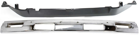 2-Piece Kit, Front Bumper, Chrome, Includes (1) Bumper and (1) Valance