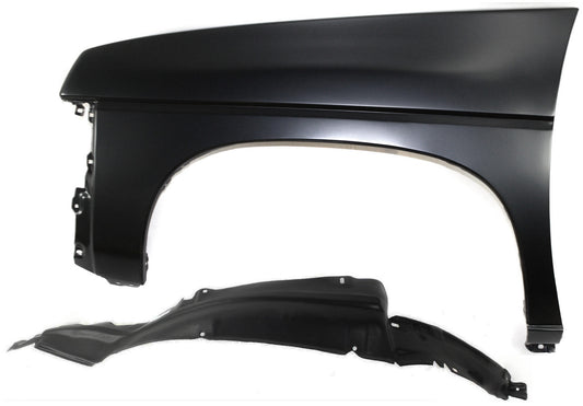 2-Piece Kit, Front, Driver Side Fender, Includes (1) Fender and (1) Fender Liner