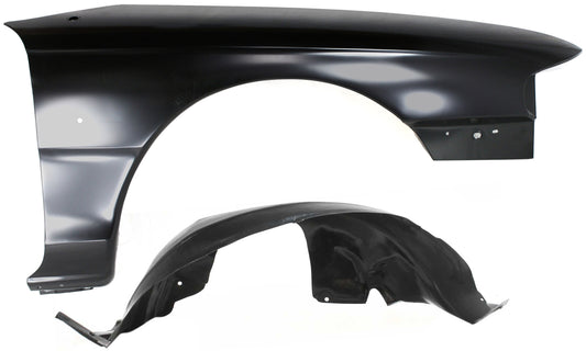 2-Piece Kit, Front, Passenger Side Fender, Includes (1) Fender and (1) Fender Liner