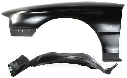 2-Piece Kit, Front, Driver Side Fender, Includes (1) Fender and (1) Fender Liner