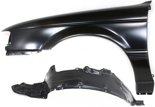 2-Piece Kit, Front, Driver Side Fender, Includes (1) Fender and (1) Fender Liner