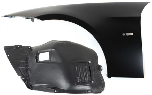 2-Piece Kit, Front, Driver Side Fender, Includes (1) Fender and (1) Fender Liner