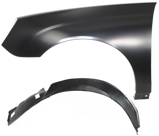 2-Piece Kit, Front, Driver Side Fender, Includes (1) Fender and (1) Fender Liner