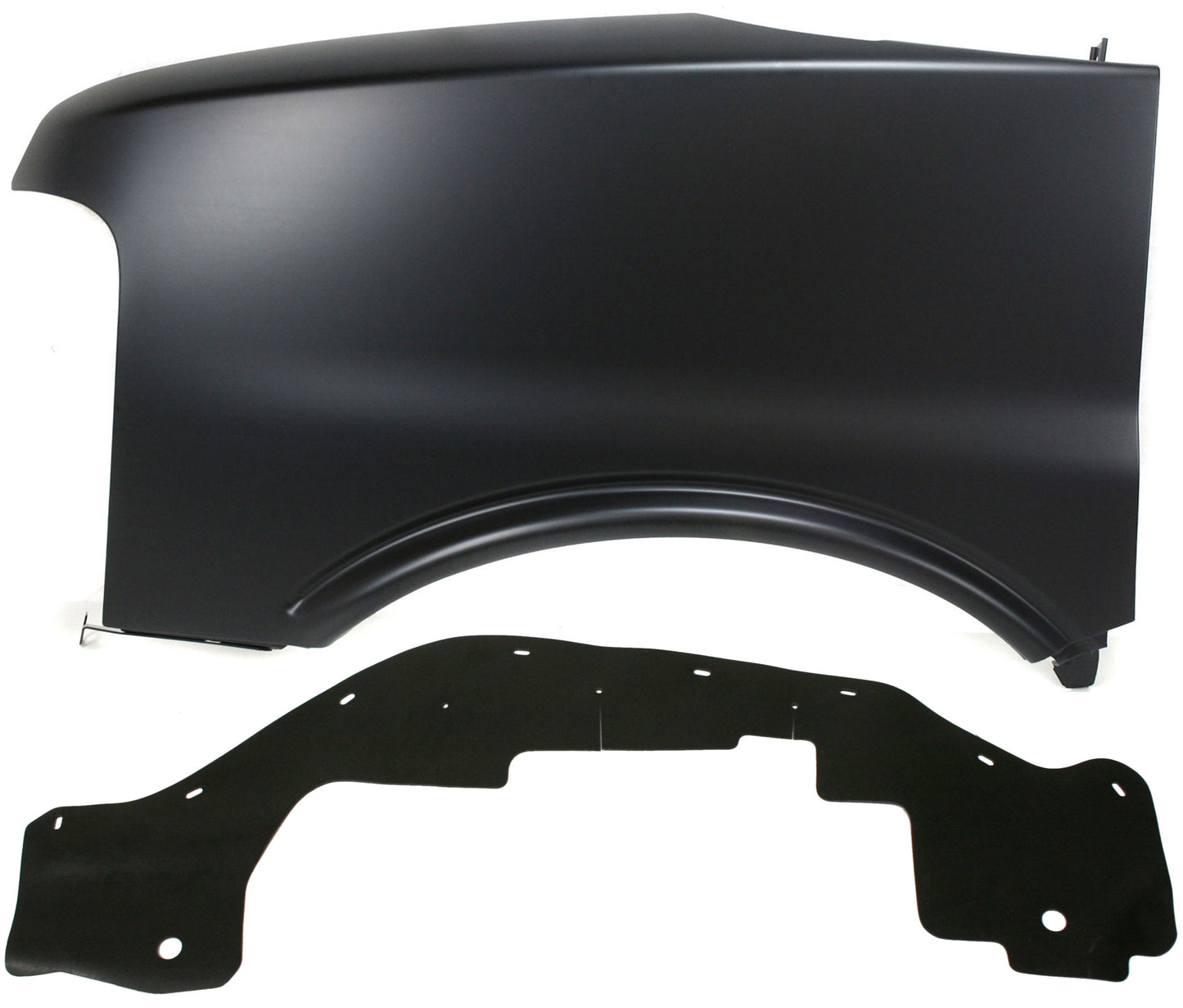2-Piece Kit, Front, Driver Side Fender, Includes (1) Fender and (1) Fender Liner