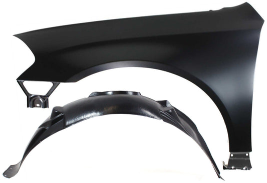 2-Piece Kit, Front, Driver Side Fender, Includes (1) Fender and (1) Fender Liner