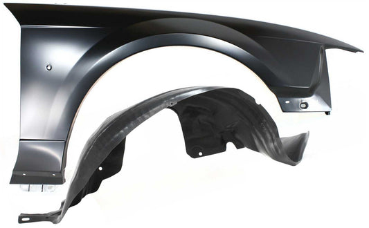 2-Piece Kit, Front, Passenger Side Fender, Includes (1) Fender and (1) Fender Liner