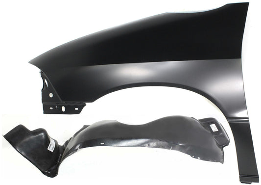 2-Piece Kit, Front, Driver Side Fender, Includes (1) Fender and (1) Fender Liner
