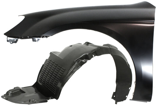 2-Piece Kit, Front, Driver Side Fender, Includes (1) Fender and (1) Fender Liner