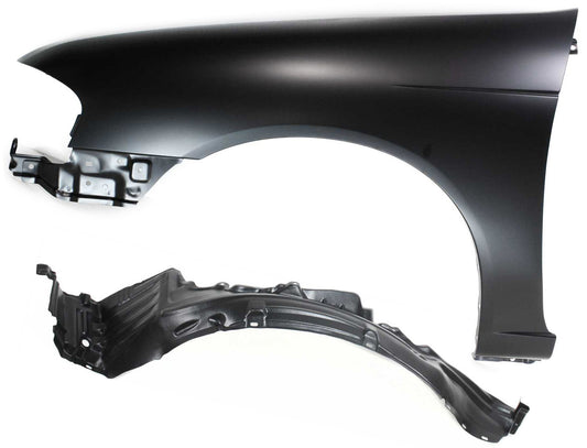 2-Piece Kit, Front, Driver Side Fender, Includes (1) Fender and (1) Fender Liner