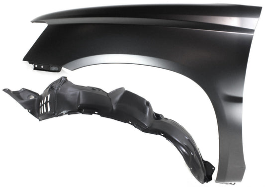 2-Piece Kit, Front, Driver Side Fender, Includes (1) Fender and (1) Fender Liner