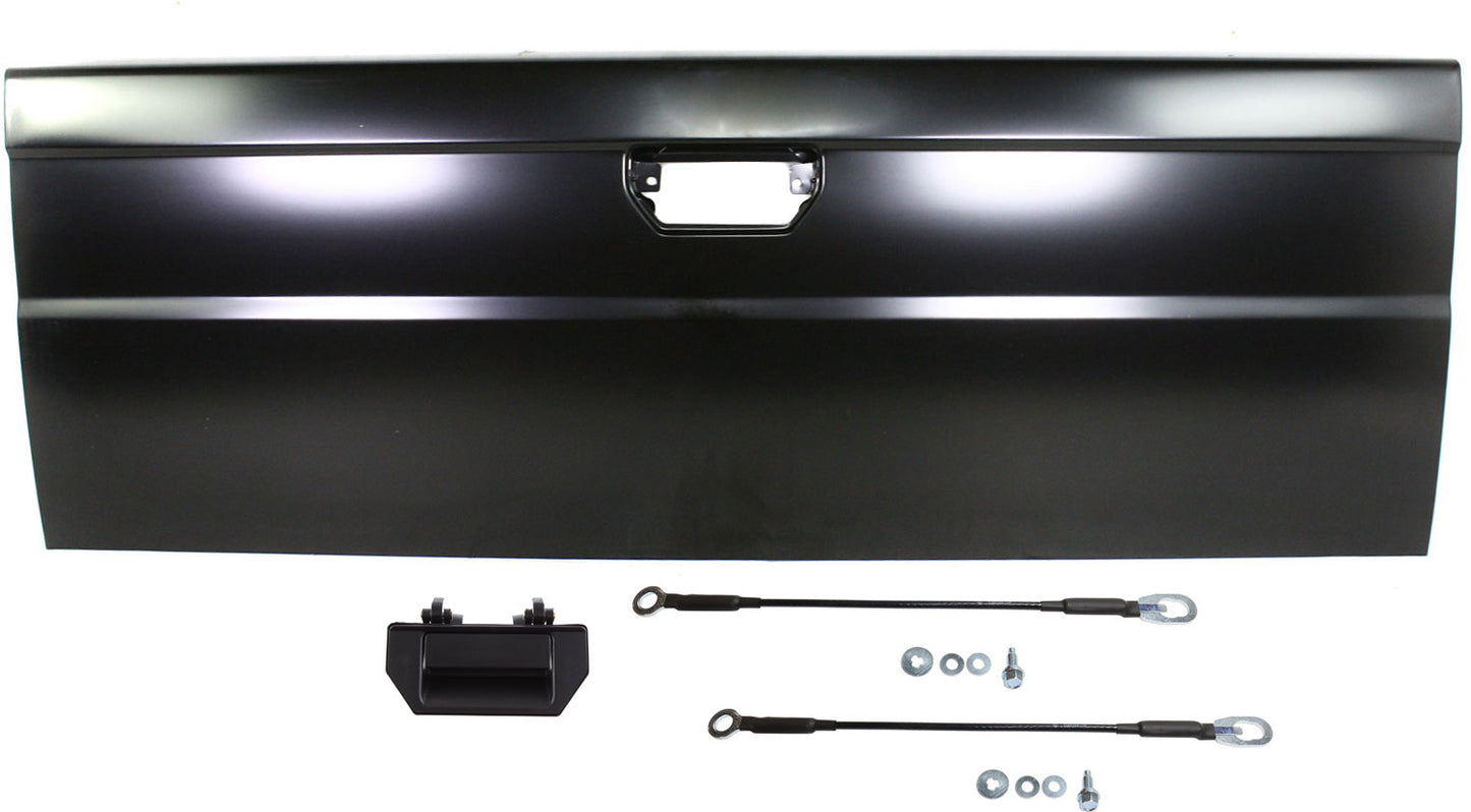 4-Piece Kit Tailgate, Primed, Includes (1) Tailgate, (2) Tailgate Cable, and (1) Tailgate Handle