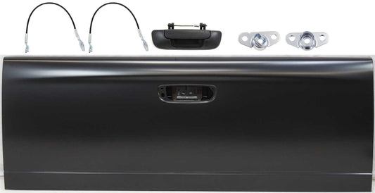 6-Piece Kit Tailgate, Primed, Includes (1) Tailgate, (2) Tailgate Cable, (1) Tailgate Handle, and (2) Tailgate Hinge