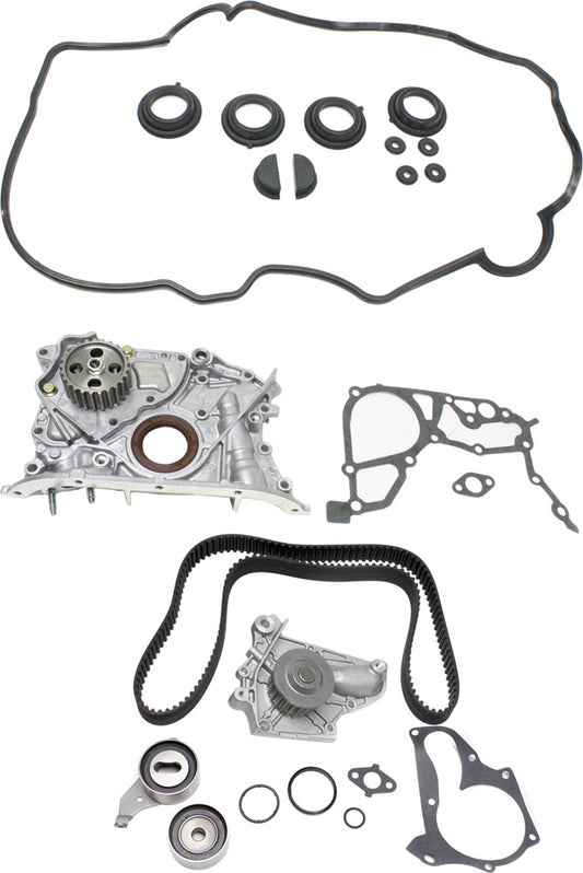 3-Piece Kit Timing Belt Kit, 2.2L, 4Cyl Water Pump Included, Includes (1) Timing Belt Kit, (1) Valve Cover Gasket and (1) Oil Pump