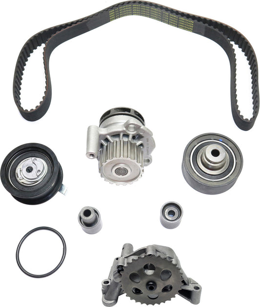 2-Piece Kit Timing Belt Kit, 1.9L, 4Cyl Water Pump Included Includes (1) Oil Pump and (1) Timing Belt Kit