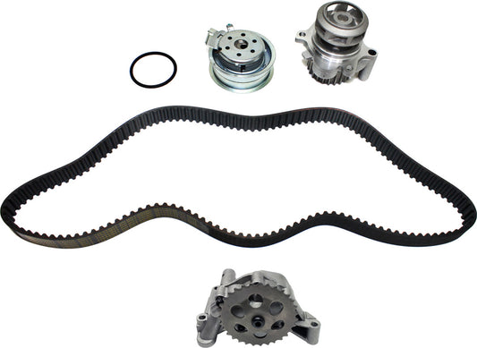 2-Piece Kit Timing Belt Kit, 2.0L, 4Cyl Water Pump Included Includes (1) Oil Pump and (1) Timing Belt Kit