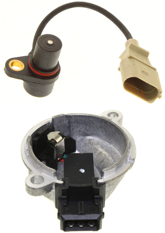2-Piece Kit Crankshaft Position Sensor, Includes (1) Camshaft Position Sensor and (1) Crankshaft Position Sensor