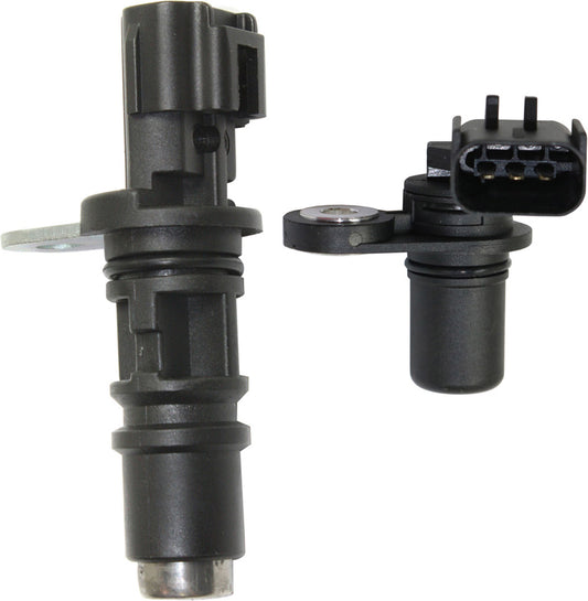 2-Piece Kit Crankshaft Position Sensor, Includes (1) Camshaft Position Sensor and (1) Crankshaft Position Sensor