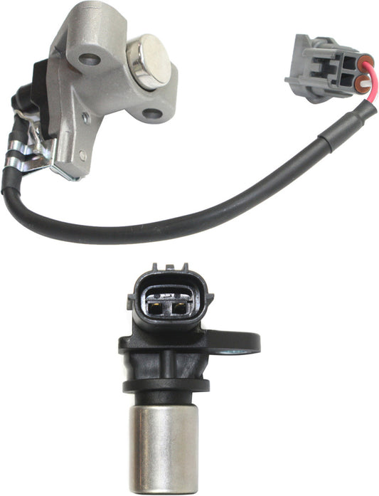 2-Piece Kit Crankshaft Position Sensor, Includes (1) Camshaft Position Sensor and (1) Crankshaft Position Sensor