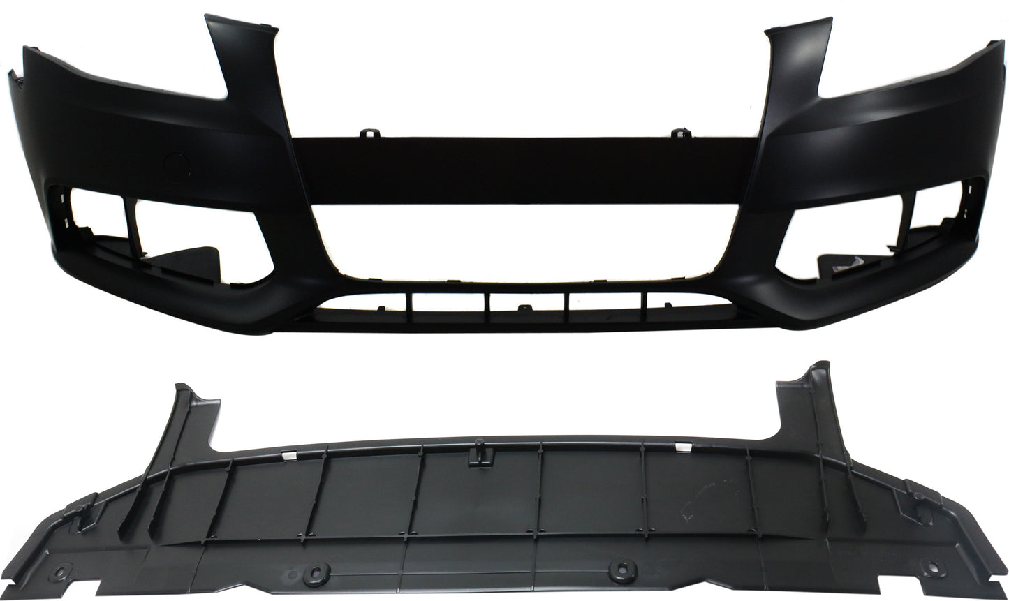 2-Piece Kit, Front Primed Bumper Cover, Includes (1) Bumper Cover and (1) Valance
