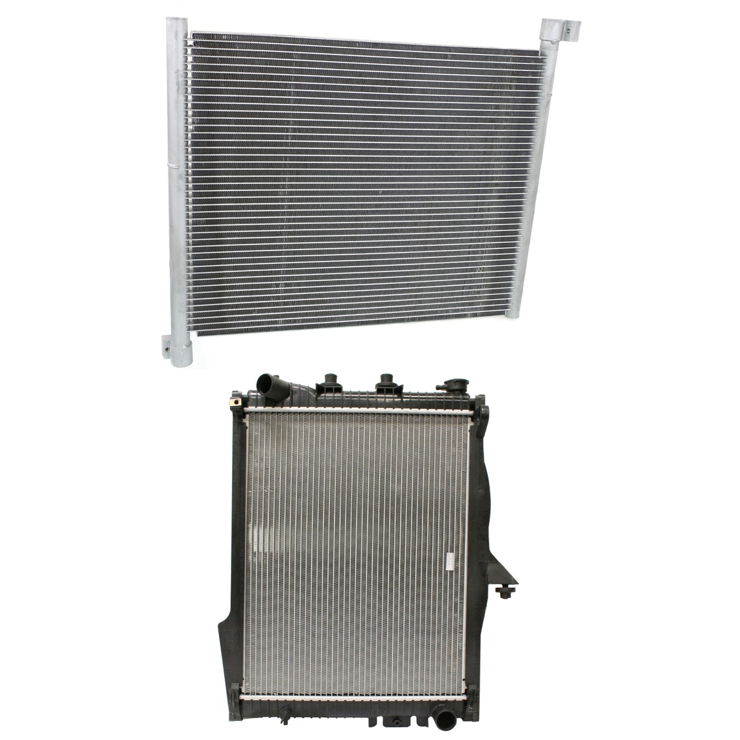 2-Piece Kit Radiator, 5.7L, 8Cyl, Includes (1) A/C Condenser and (1) Radiator