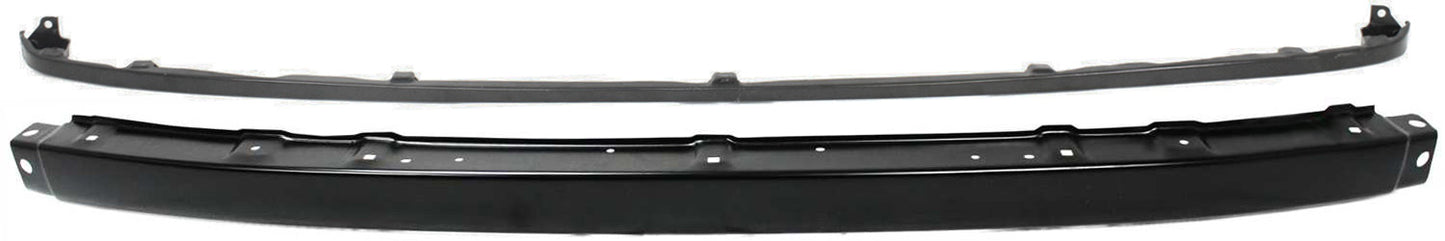 2-Piece Kit, Front, Center Bumper, Painted Black, Includes (1) Bumper and (1) Bumper Trim