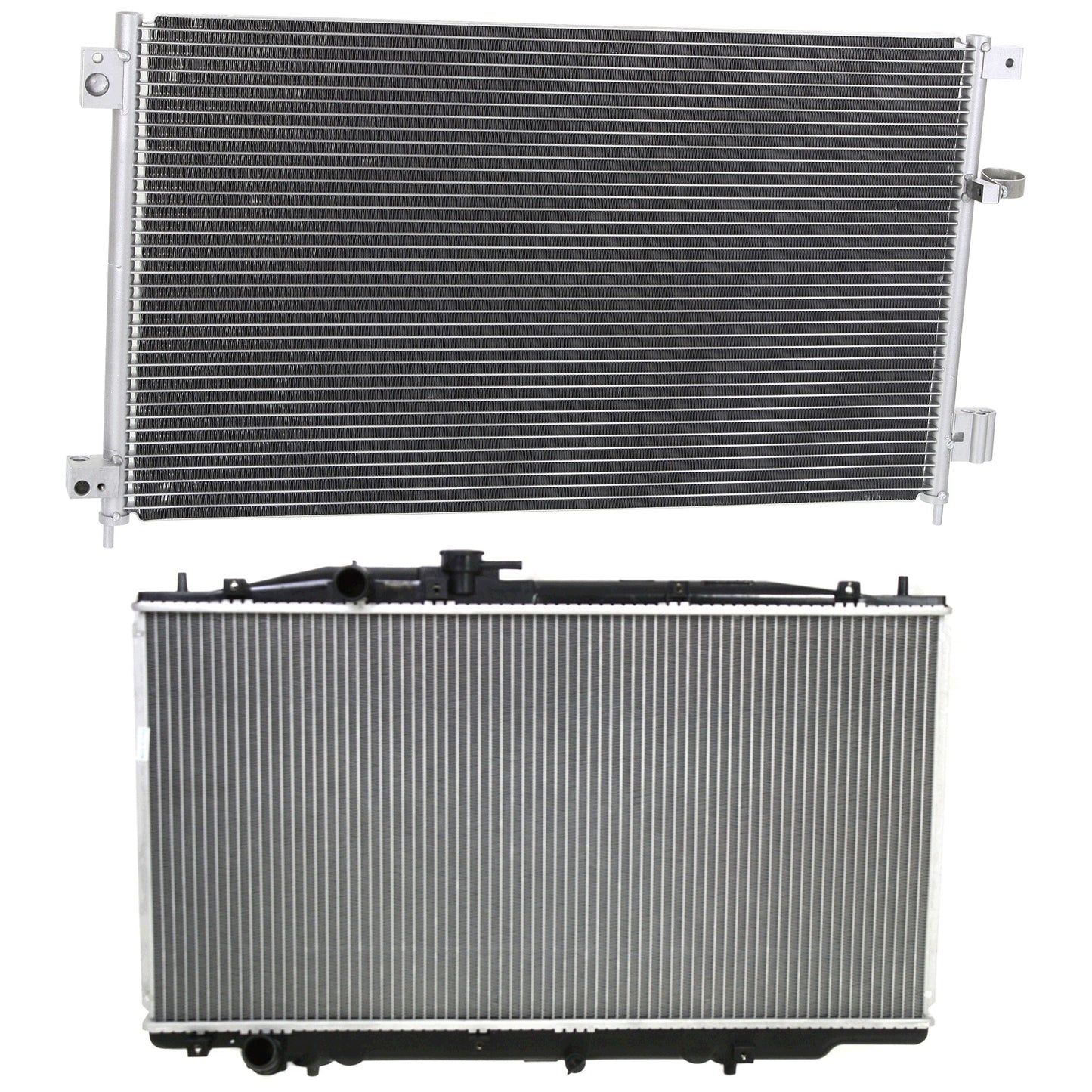 2-Piece Kit Radiator, 3.0L, 6Cyl, Includes (1) A/C Condenser and (1) Radiator