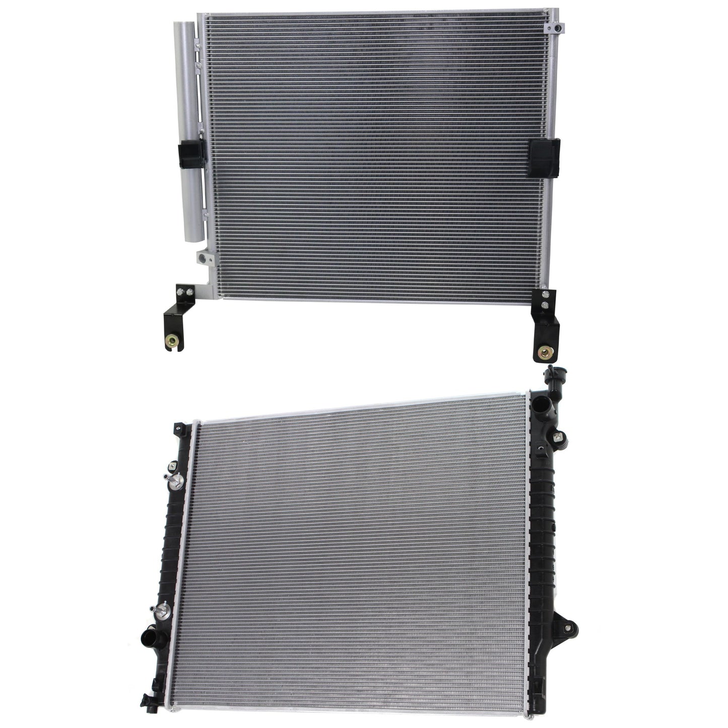 2-Piece Kit Radiator, 3.5L, 6Cyl, Includes (1) A/C Condenser and (1) Radiator