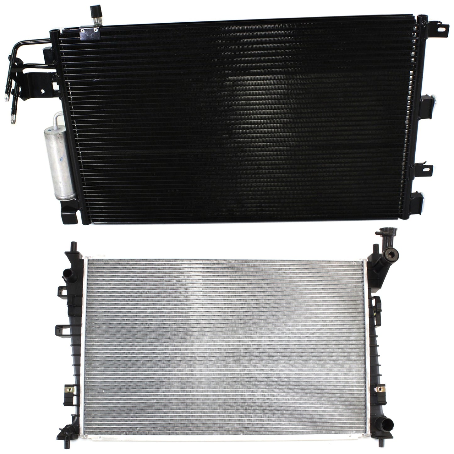 2-Piece Kit Radiator, 2.0L, 4Cyl, Includes (1) A/C Condenser and (1) Radiator