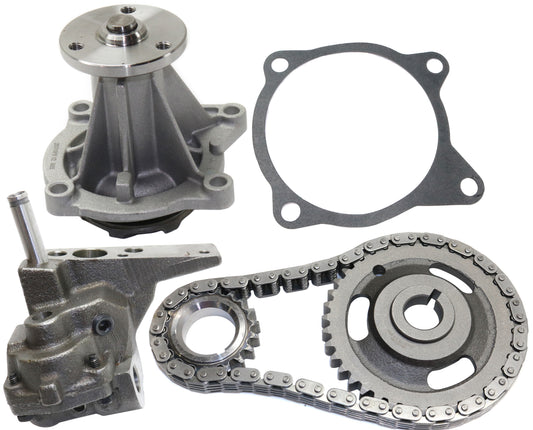 3-Piece Kit Timing Chain Kit, 2.2L, 4Cyl, Includes (1) Timing Chain Kit, (1) Water Pump and (1) Oil Pump