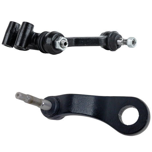 2-Piece Kit Front Suspension Kit, Includes (1) Idler Arm and (1) Pitman Arm