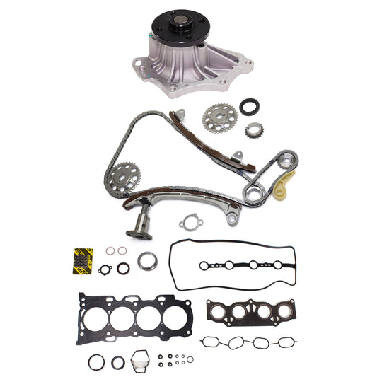3-Piece Kit Timing Chain Kit, 2.4L, 4Cyl, Includes (1) Water Pump, (1) Cylinder Head Gasket and (1) Timing Chain Kit