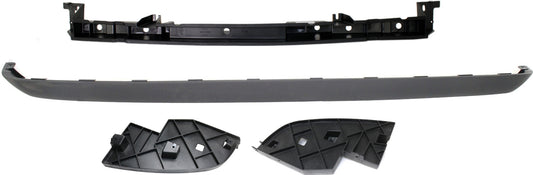 4-Piece Kit Front, Center Bumper Bracket, Includes (1) Bumper Bracket, (2) Bumper Trim and (1) Valance