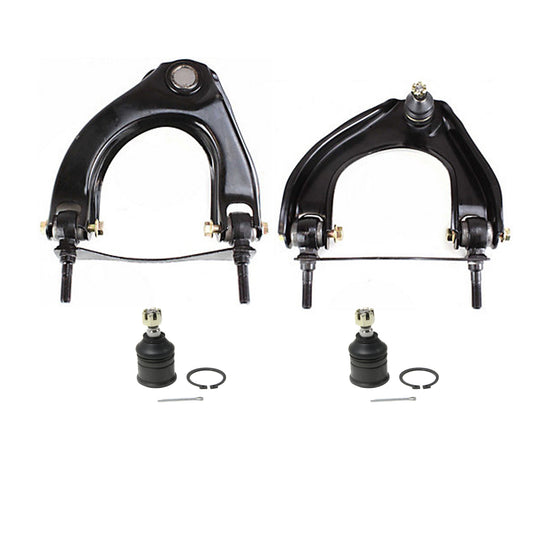 4-Piece Kit Front, Driver and Passenger Side, Upper Control Arm Kit, Includes (2) Ball Joint and (2) Control Arm