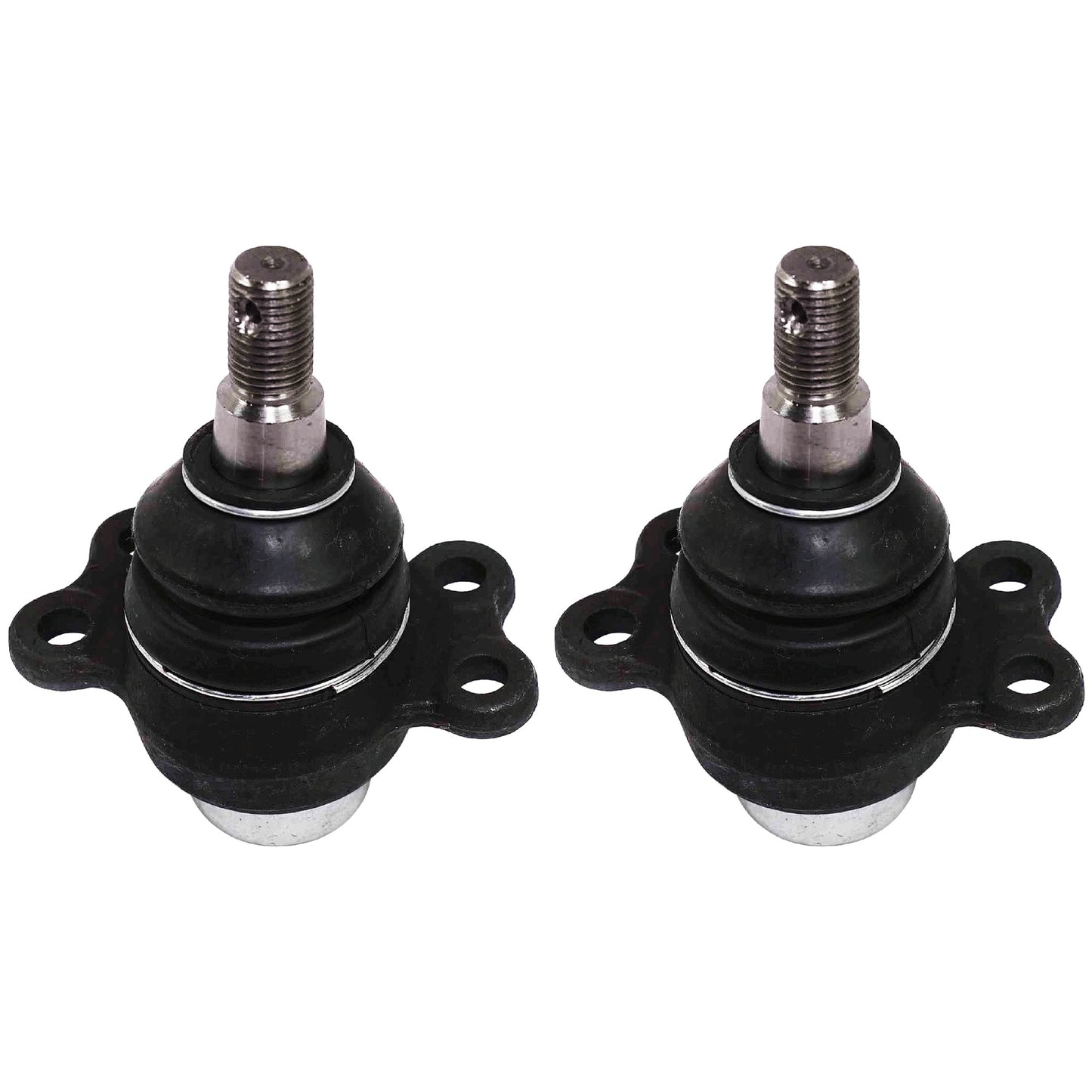4-Piece Kit Front, Driver and Passenger Side, Upper Ball Joint Includes (2) Ball Joint and (2) Tie Rod End