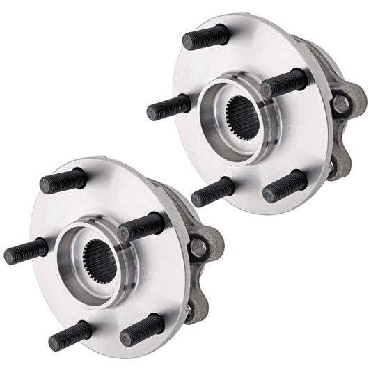 12-Piece Kit Front Suspension Kit, Includes (2) Wheel Hub, (4) Tie Rod End, (2) Ball Joint, (2) Sway Bar Link and (2) Steering Rack Boot