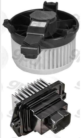 KIT-201009-184 2-Piece Kit Blower Motor, Includes (1) Blower Motor and (1) Blower Motor Resistor