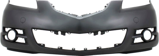 Накладка на передний бампер, грунтованная, седан, спортивный тип