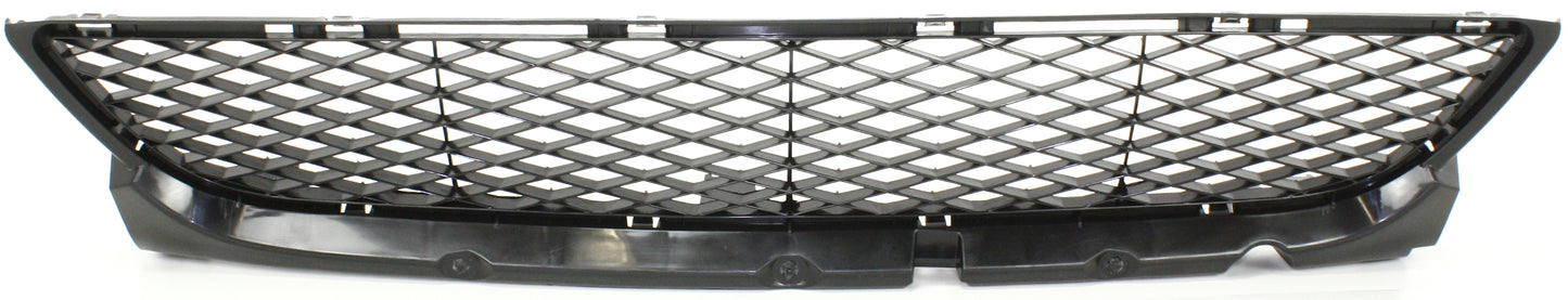 Передняя центральная решетка бампера, текстурированная черная