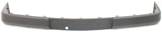 Front, Driver or Passenger Side Bumper Trim, Black, With License Plate Mount Provision