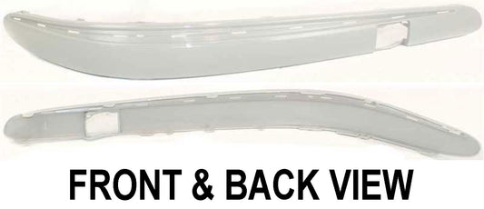 Front, Passenger Side Bumper Trim, Primed